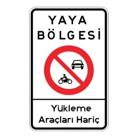 Yaya Bölgesi 4 — Bilgi İşaretleri