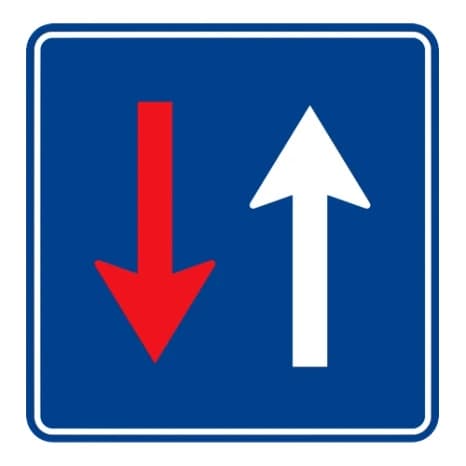 Önceliği Olan Yol — Bilgi İşaretleri