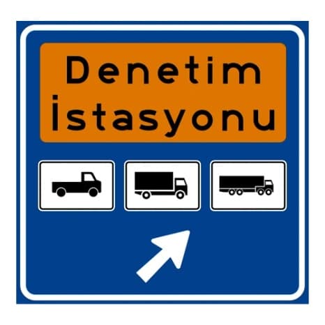 Karayolları Denetim İstasyonu 2 — Bilgi İşaretleri