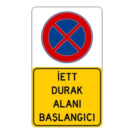 İETT Durak Alanı Başlangıcı, Park ve Duraklamak Yasaktır — Şehirlere Özel